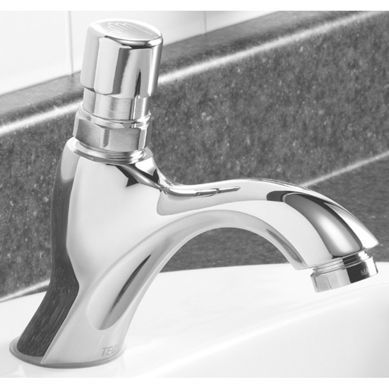 87T104 Delta 87T Series Metering Faucet Wayfair